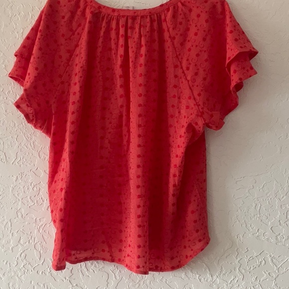 Allison Daley Orange Blouse - Picture 6 of 7